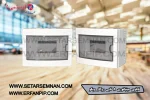 تابلوی مینیاتوری 8 تایی روکار ویکو - تصویر 2